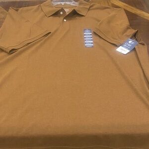 St. John's Bay Men's Polo in Brown